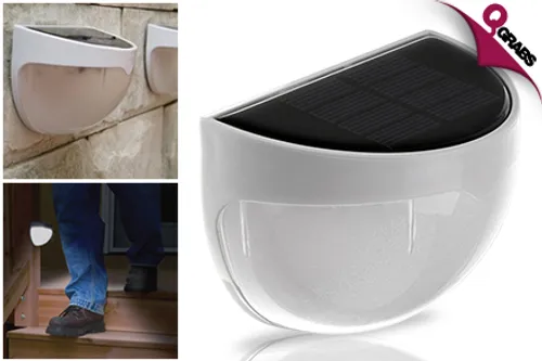 From QR29 Shine on with Solar-Powered LED Wall Lights! (Up to QR98 Value)